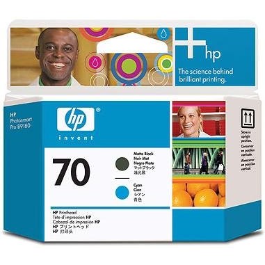 Cartus inkjet negru mat + cyan C9404A
