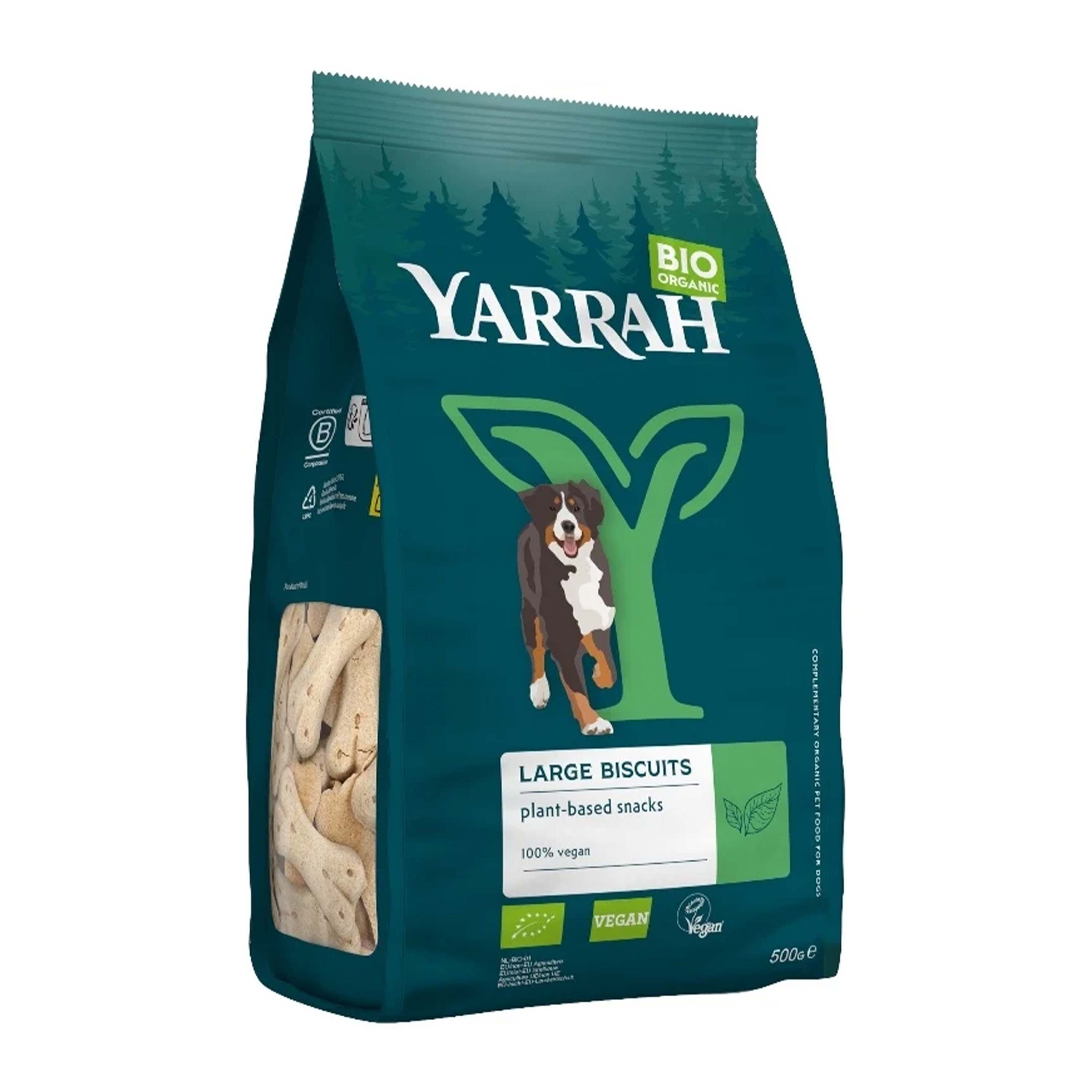 Oferte la Biscuiti vegani pentru câini adult, 500g, Yarrah