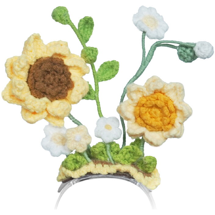 Oferte la Costum Tricotat Premium Sunflower pentru Robot Interactiv 6+ Ani