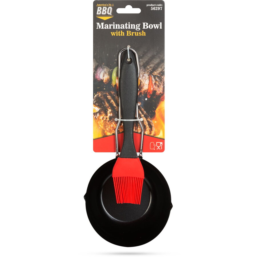 Oferte la Perie Silicon Fier 11.5x6.6 cm pentru Marinare Gratar