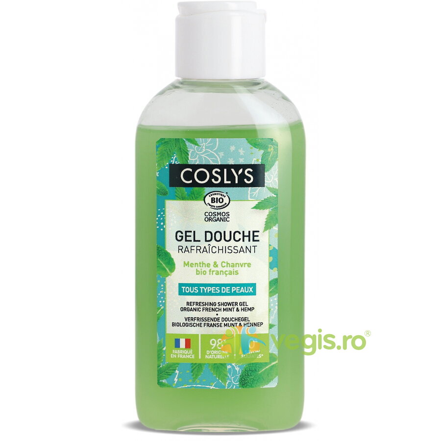 Oferte la Gel de Dus Travel Size Revigorant cu Menta si Canepa Bio 75ml