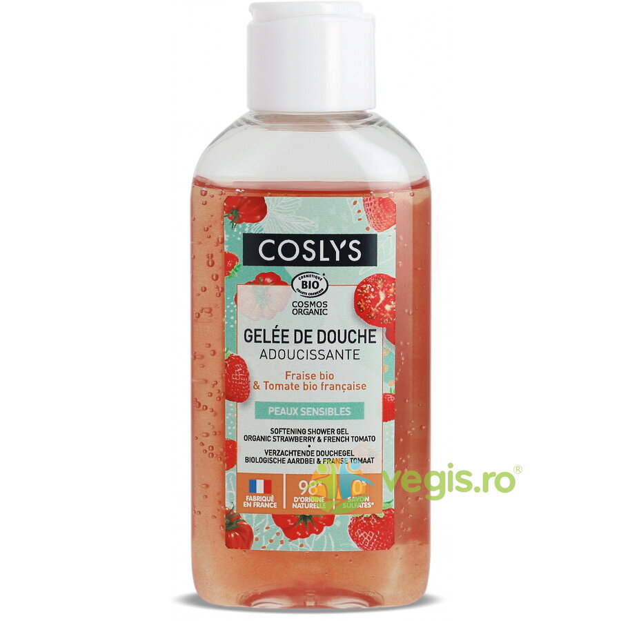 Oferte la Gel de Dus Calmant Travel Size cu Capsuni si Rosii Bio 75ml