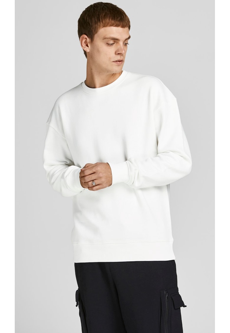 Bluza barbati -  Bumbac - Alb -