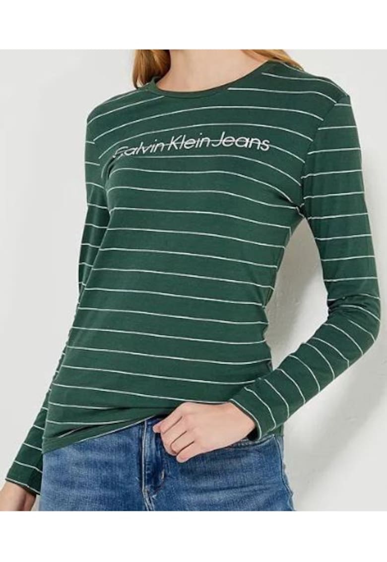Oferte la Bluza slim fit din bumbac -