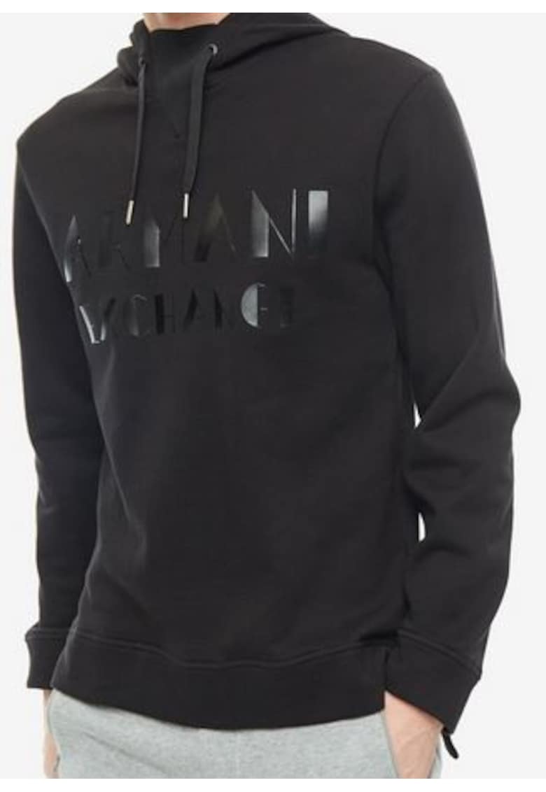 Oferte la Hanorac barbati -  Bumbac/Poliester - Negru - Negru
