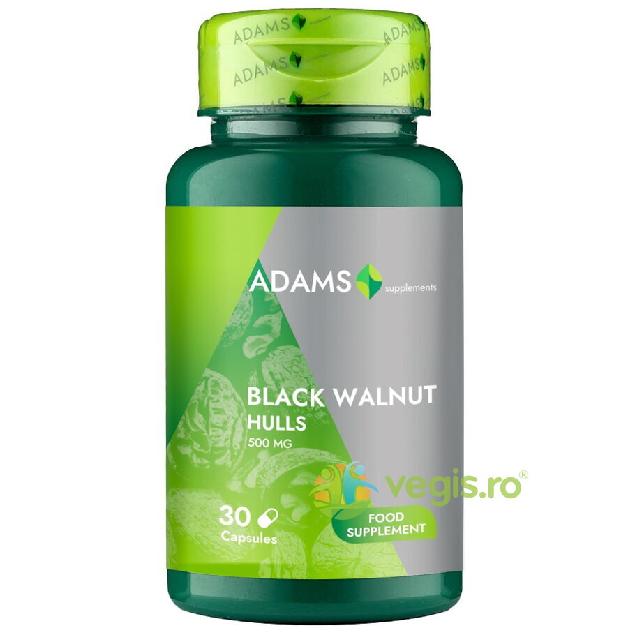 Black Walnut Hulls (Coaja Verde de Nuca Neagra) 500mg 30cps