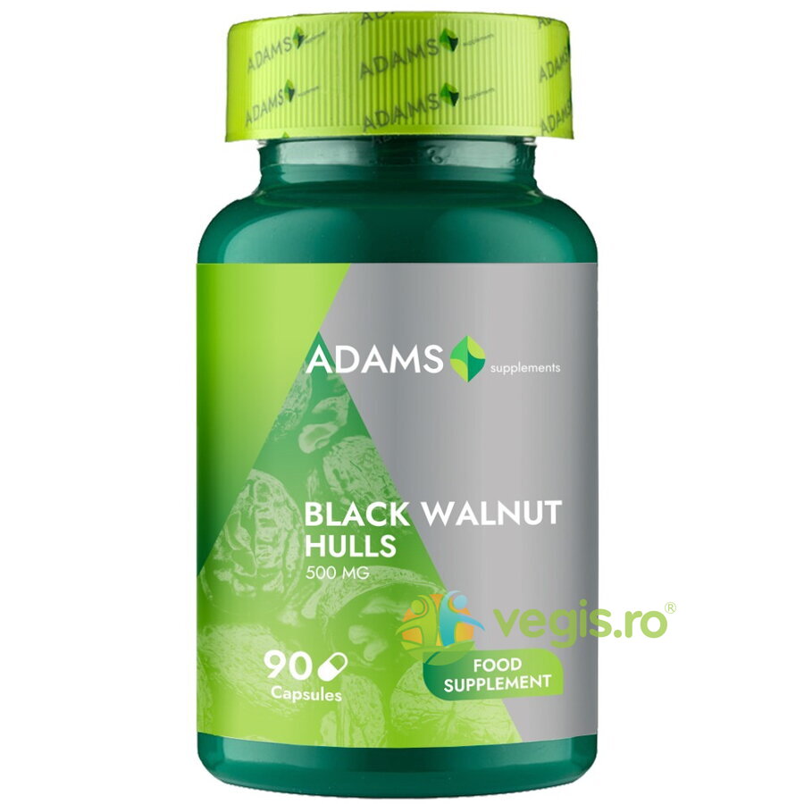 Black Walnut Hulls (Coaja Verde de Nuca Neagra) 500mg 90cps