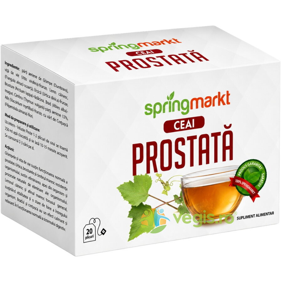 Oferte la Ceai Prostata 20 plicuri