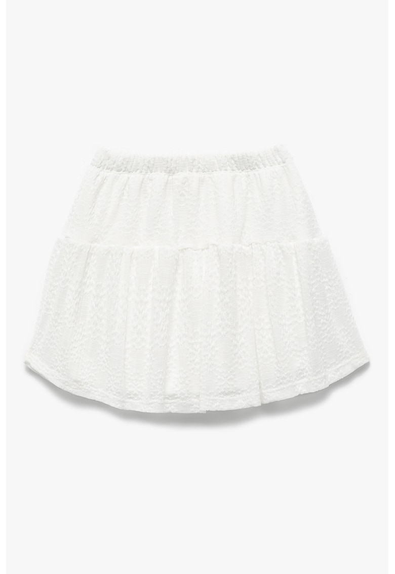 Oferte la Fusta mini evazata - Alb