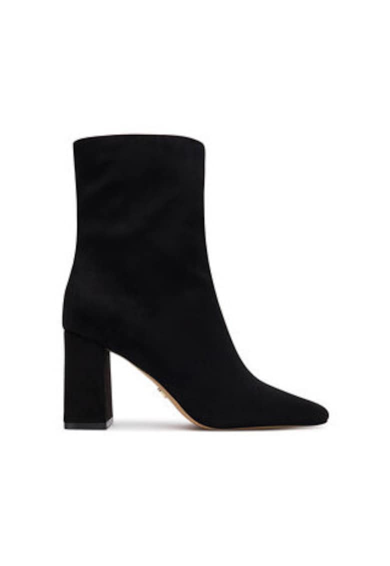Botine dama -  negru - textil