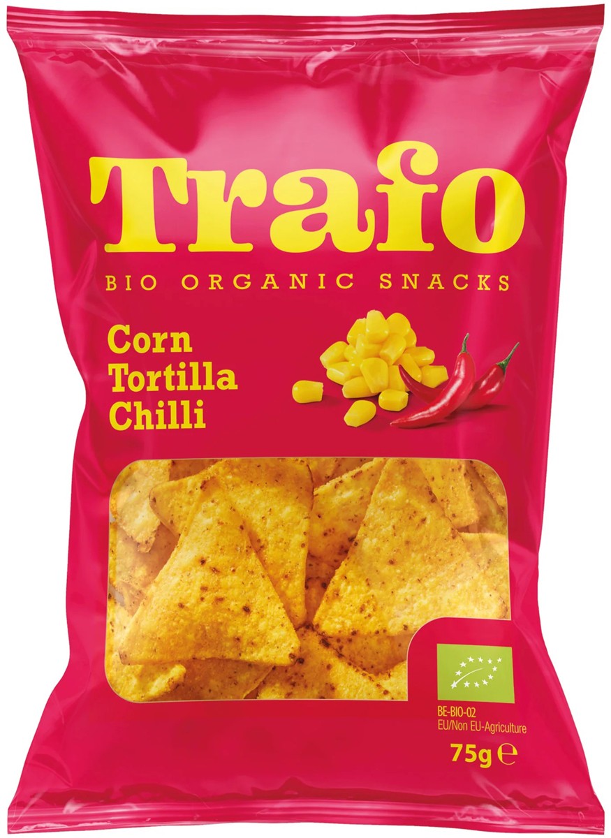 Oferte la Tortilla bio cu chilli, 75g Trafo