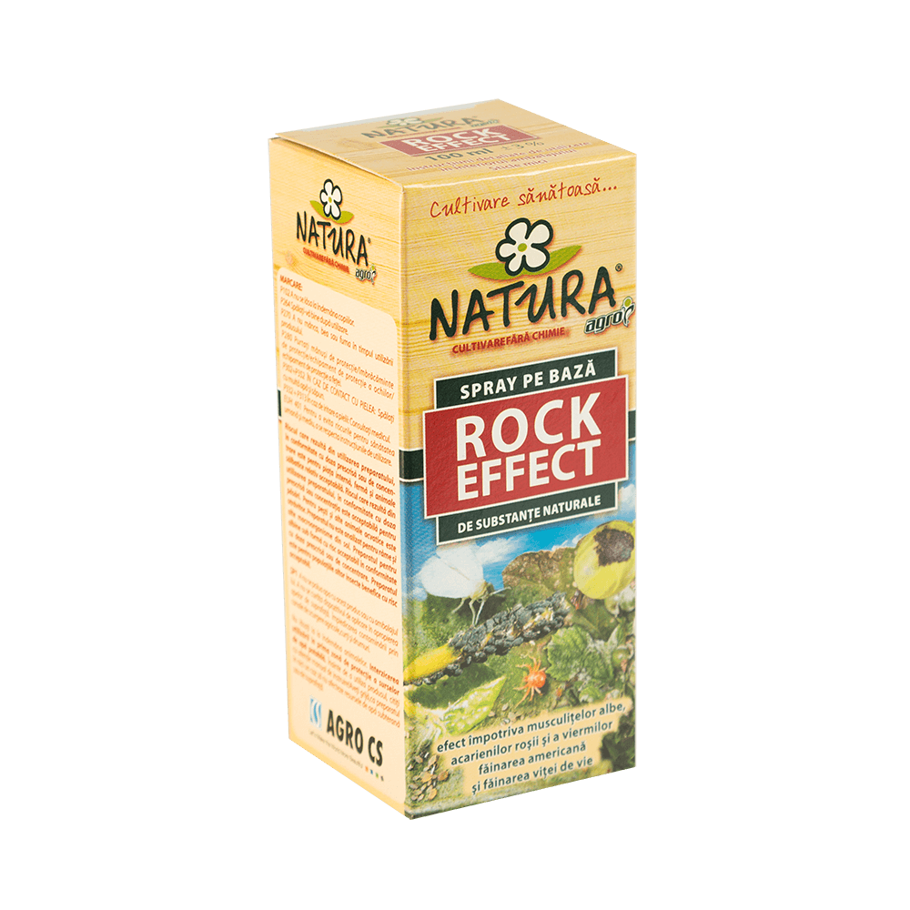 Solutie pentru plante Natura Rock efect, impotriva insectelor, 100 ml