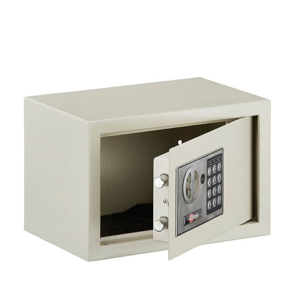 Seif cu cifru Vincennes, 2 bolturi, gri, 310 x 200 mm