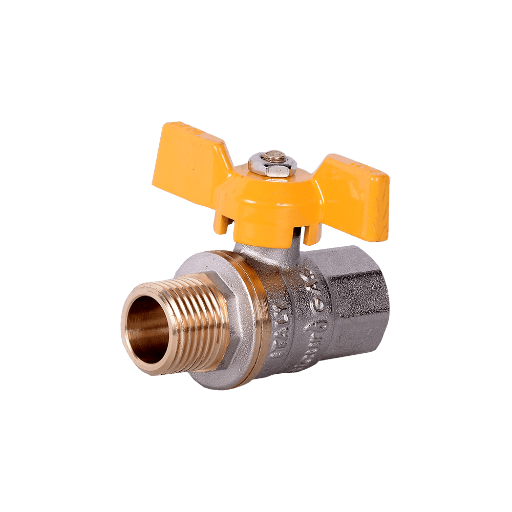 Oferte la Robinet gaz, alama nichelata, 1/2'' MF