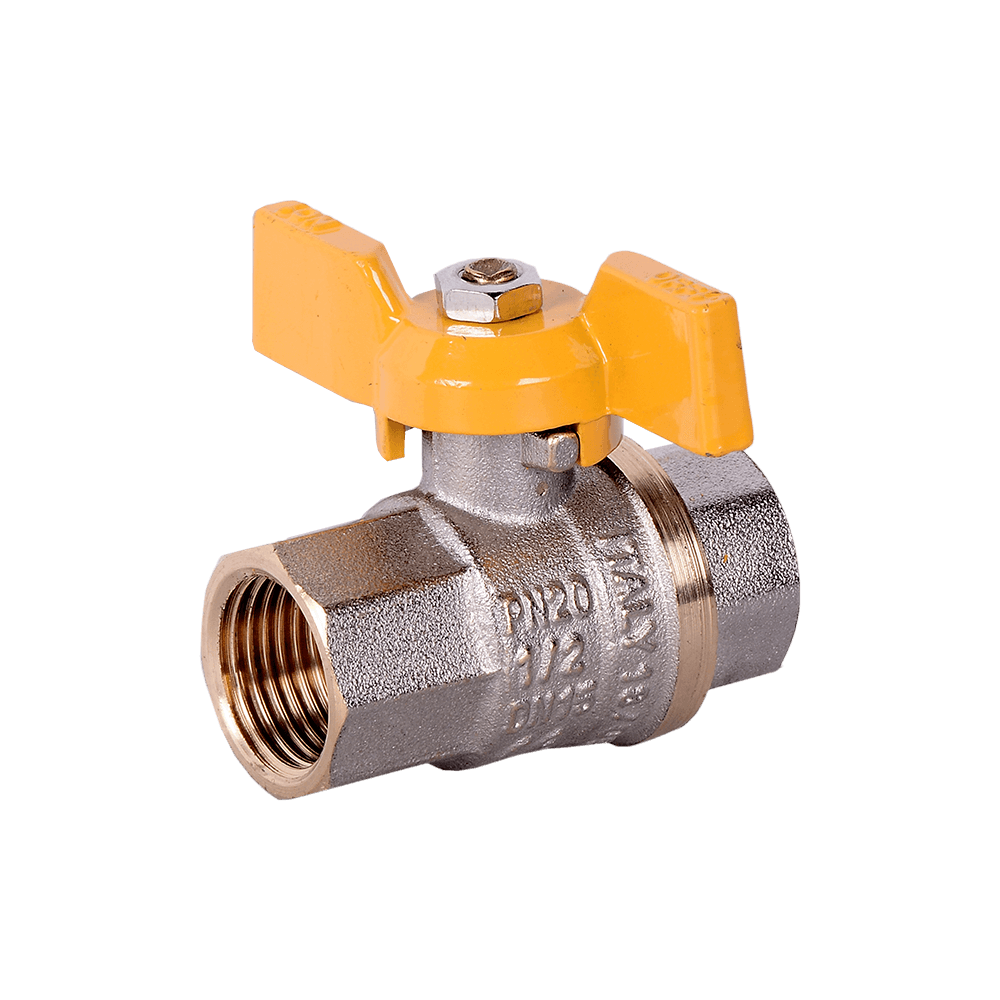 Oferte la Robinet gaz, alama nichelata, 1/2'' FF