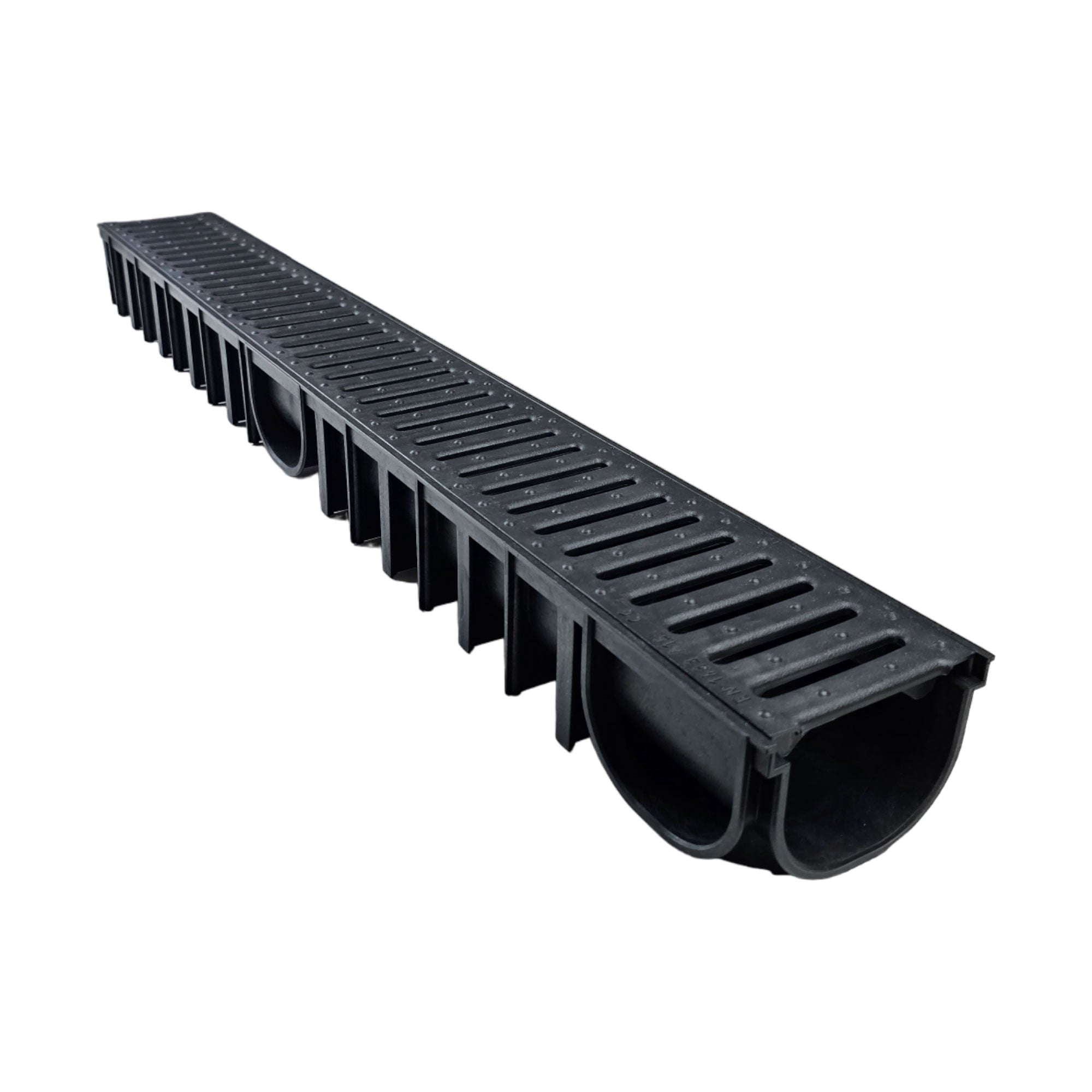 Rigola cu gratar ACO Easyline H90, clasa A15, polipropilena, 100 x 12.5 x 9 cm