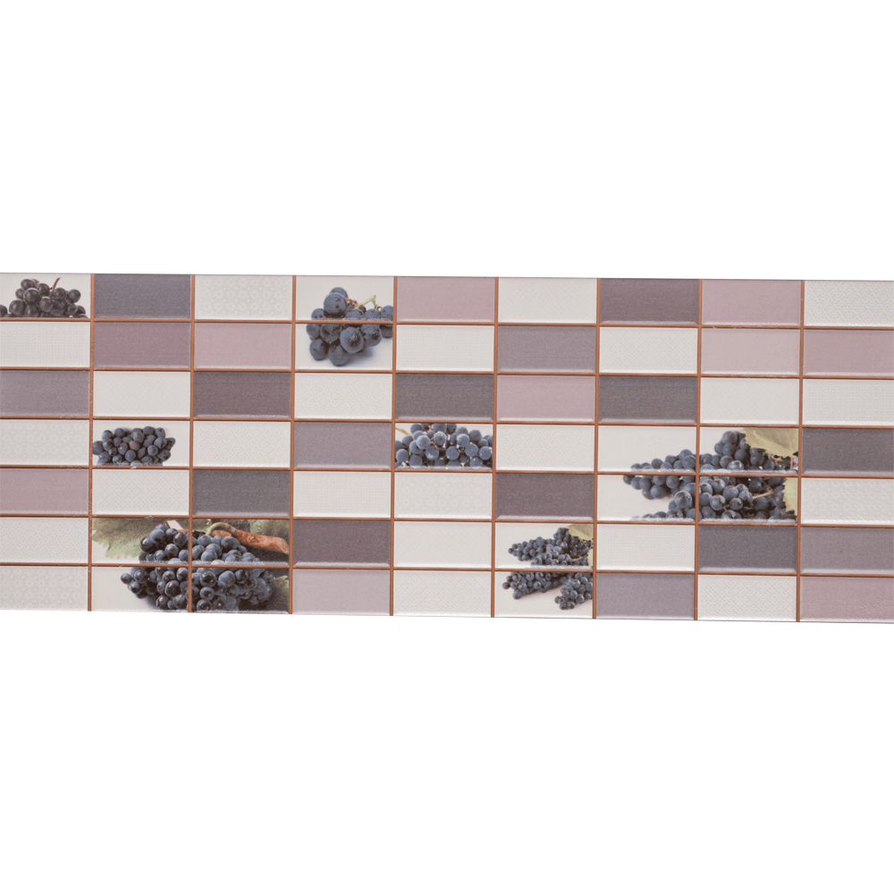 Faianta Dual Gres Dglam, mata, struguri, dreptunghiulara, grosime 9 mm, 22,5 x 60 cm