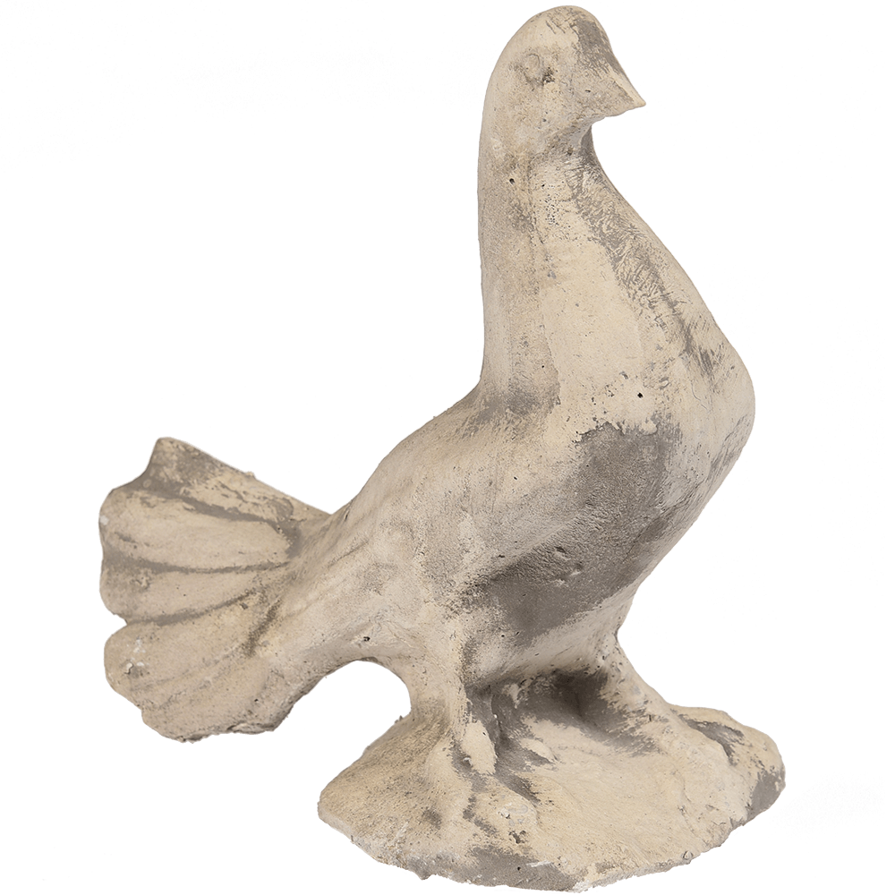 Decoratiune de gradina Cementarte, porumbel, beton, 25 x 21 x 12 cm, 4 kg