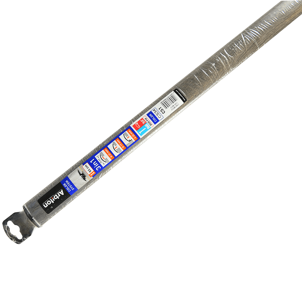 Profil de trecere cu diferenta de nivel Arbiton Color System 3 in 1, aluminiu, stejar Mito, 93 cm