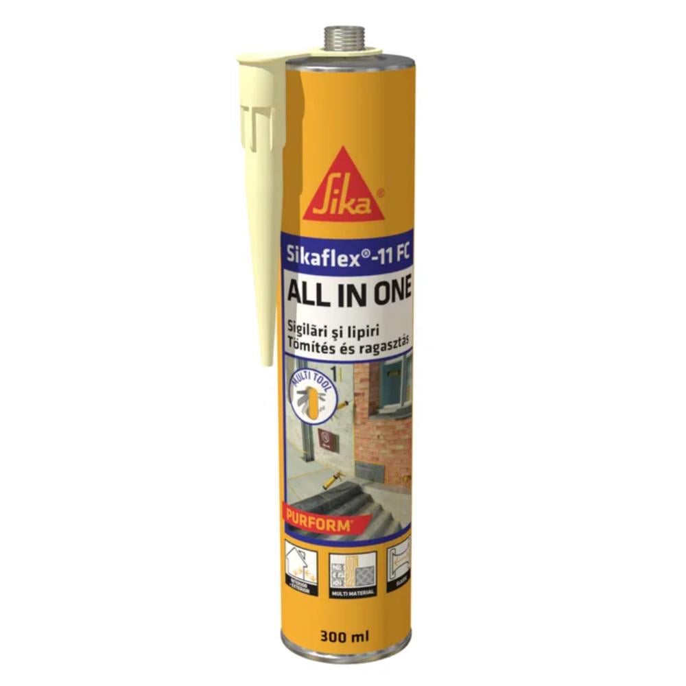 Oferte la Adeziv sigilant elastic monocomponent Sikaflex®-11 FC Purform, gri, 300 ml