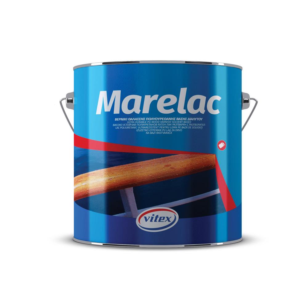 Lac pentru lemn Marelac Yacht, pe baza de solvent, interior/exterior, 2.5 l