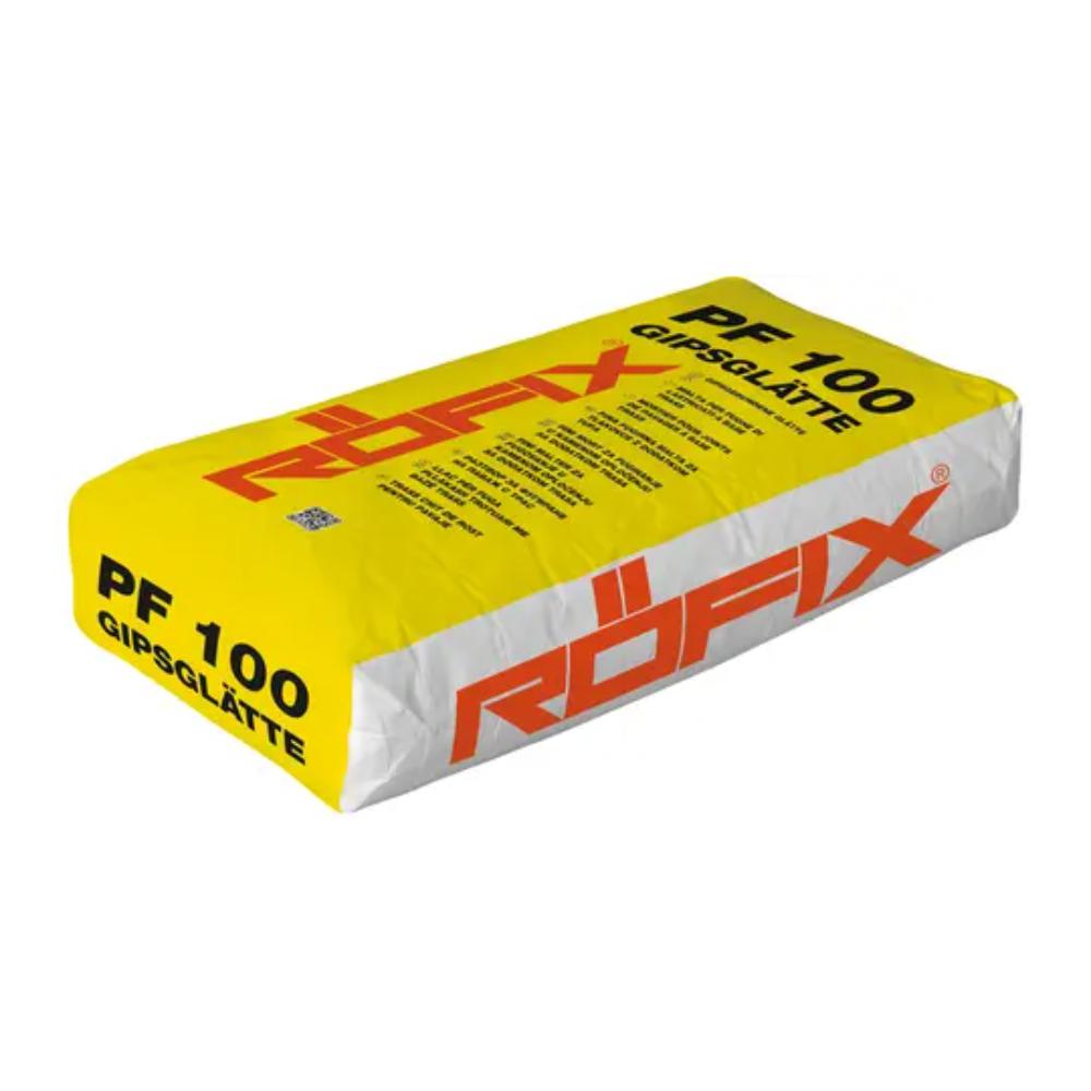 Glet de finisaj RÖFIX PF 100, pe baza de ipsos, interior/exterior, 20 kg
