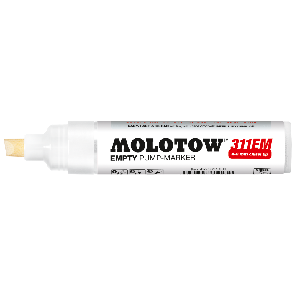 Oferte la Marker permanent grafitti artist Molotow 311EM4, reincarcabil, 8 mm