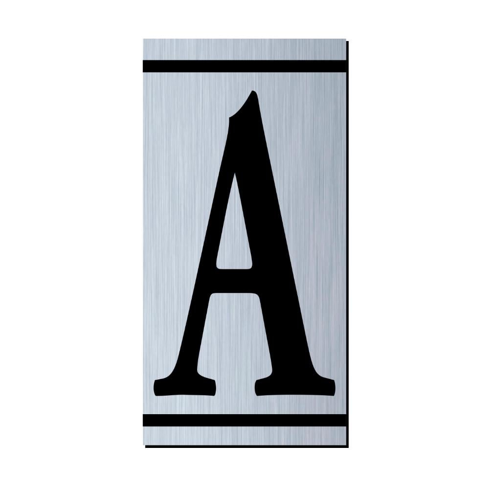 Oferte la Litera usa/poarta A, ABS, auriu, 5 x 10 cm