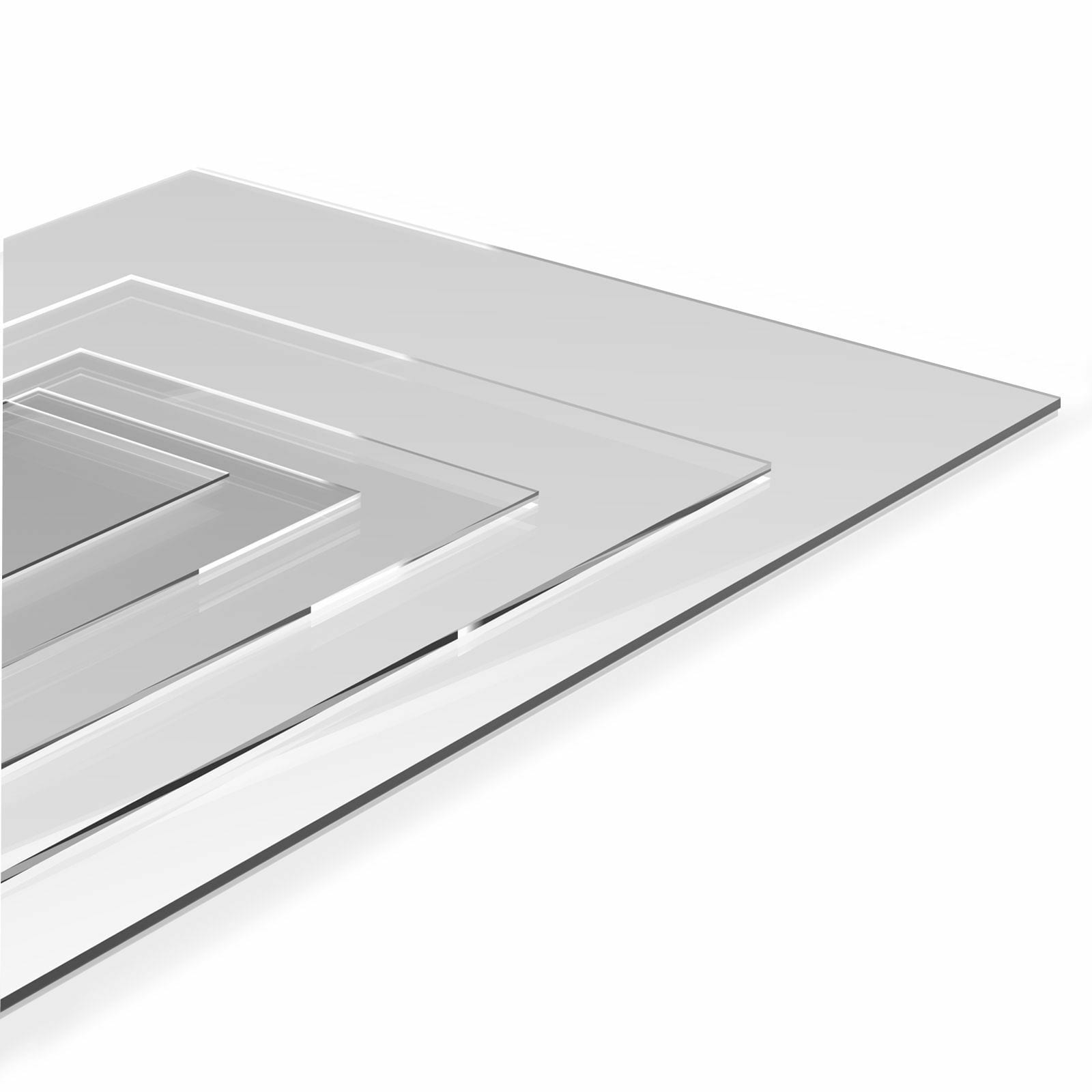 Placa PMMA Daroni, transparent, 2050 x 1015 x 2 mm