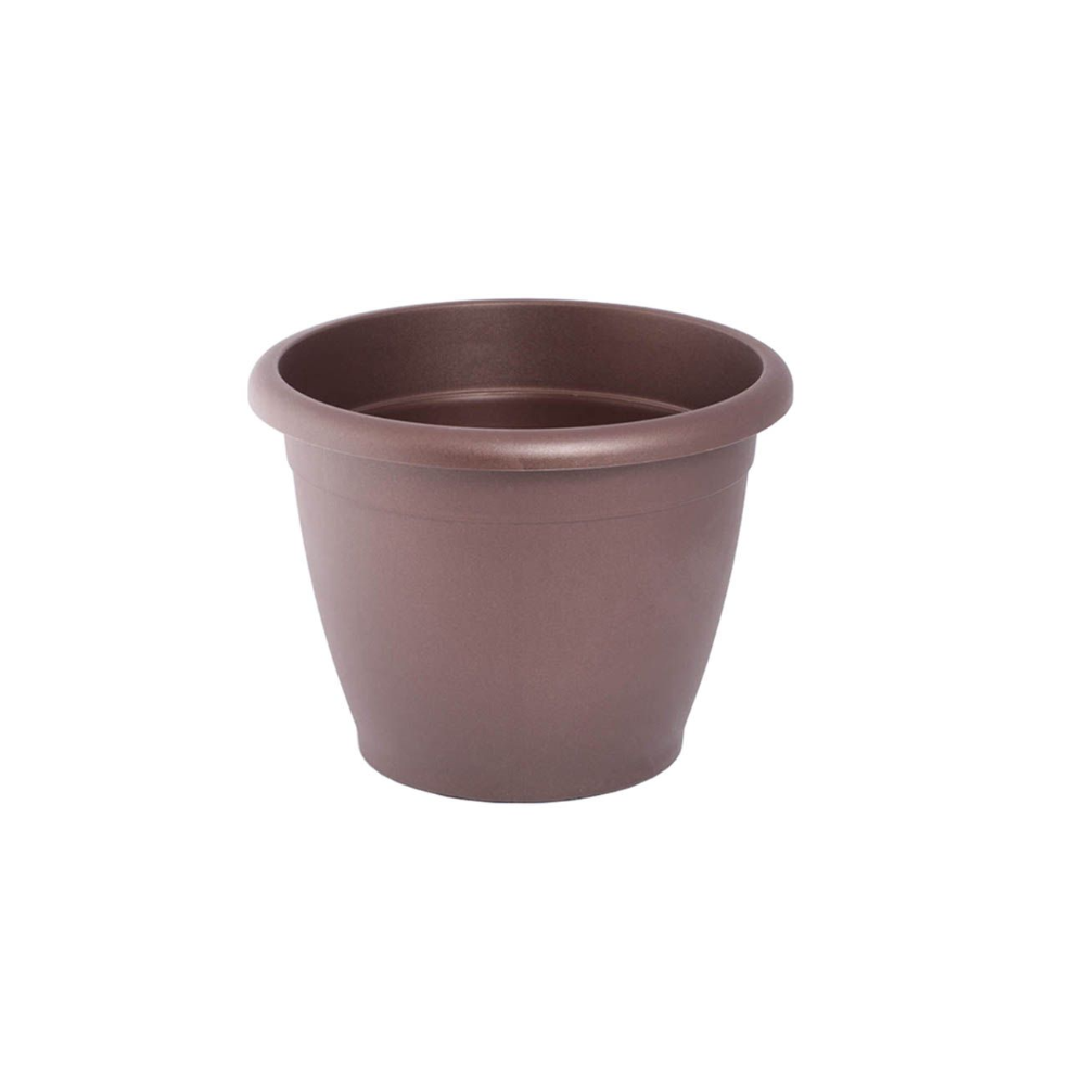 Oferte la Ghiveci flori Naxos, plastic, bronz, interior/exterior, 30 cm