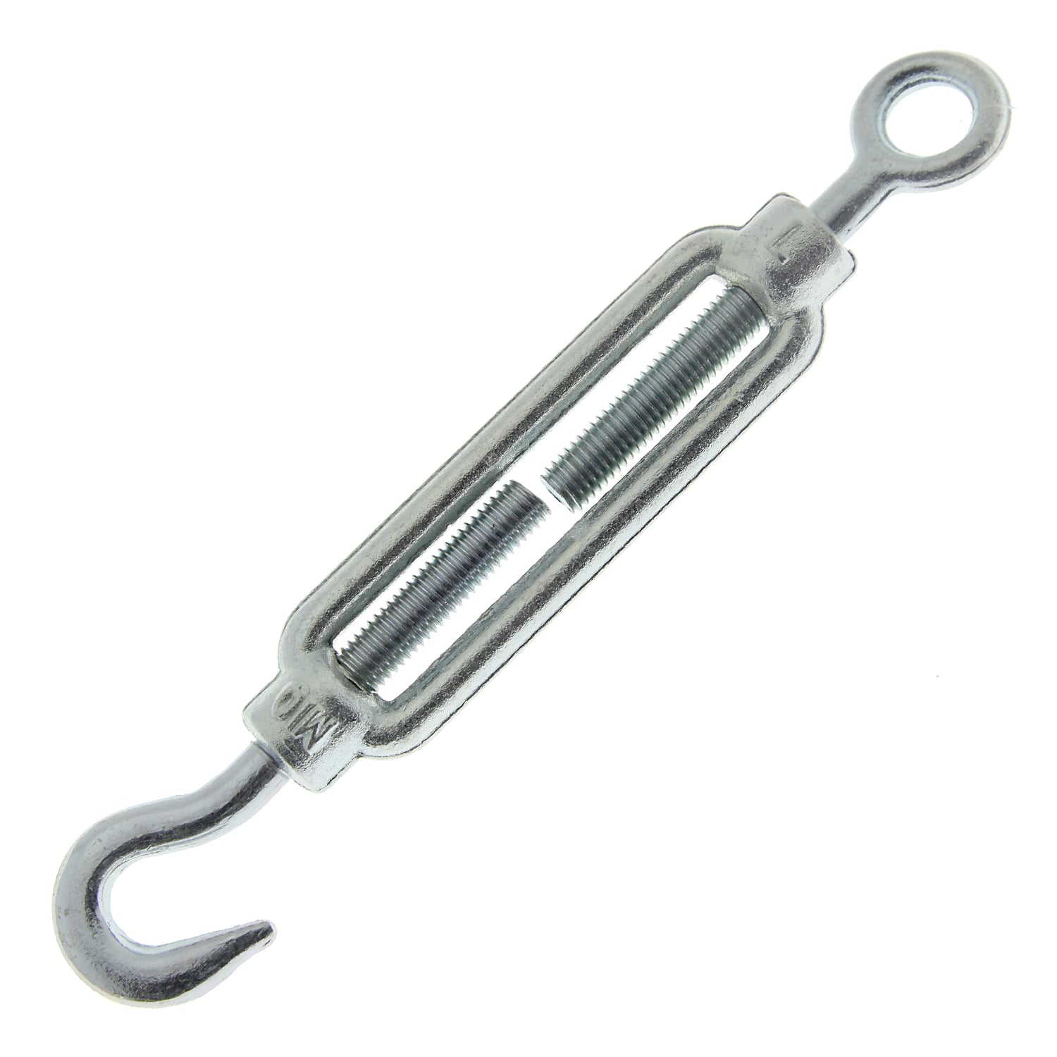 Intinzator cu ochi si carlig, otel zincat, M10, 125 mm