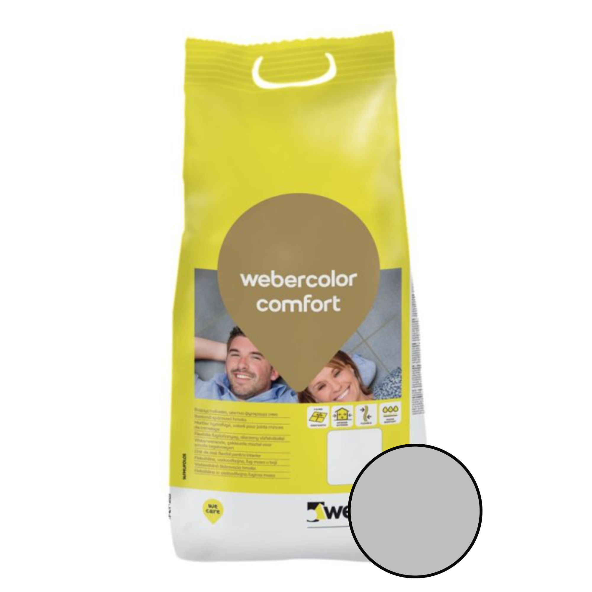 Chit de rosturi Weber Color Comfort interior/exterior  Cement 5Kg
