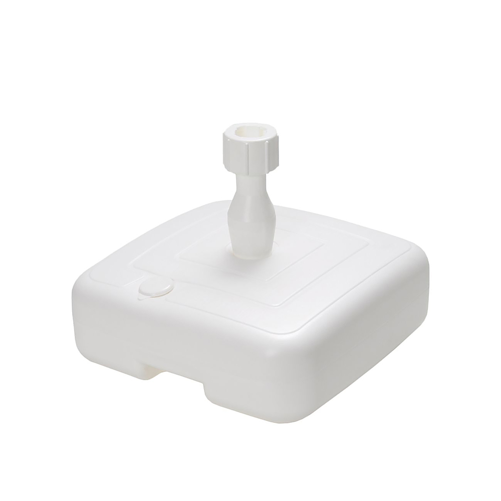 Oferte la Suport umbrela, plastic, forma patrata, alb, 20 l, 40 x 40 x 30 cm