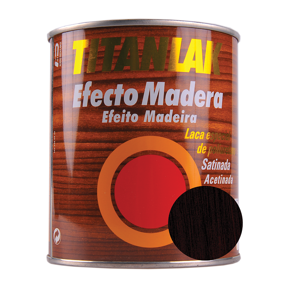 Lac efect lemn, Titanlack, wenge, 750 ml