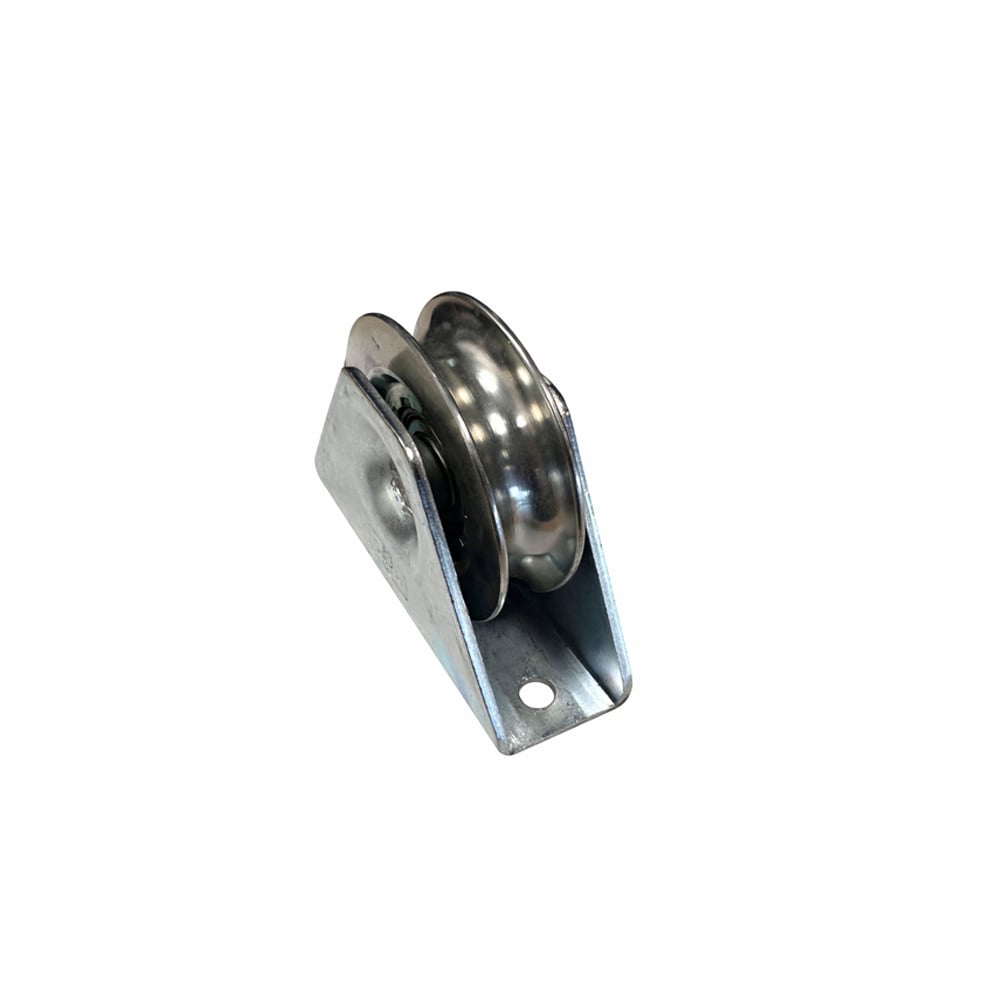Rola culisare pentru porti, profil U, otel zincat, diametru 60 mm