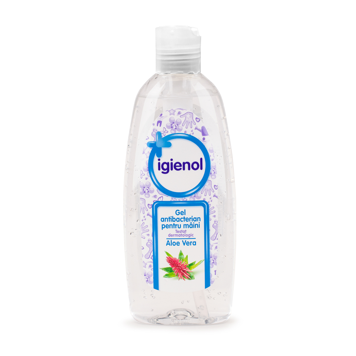 Oferte la Gel antibacterian pentru maini Igienol Aloe Vera, cu capac, 200 ml