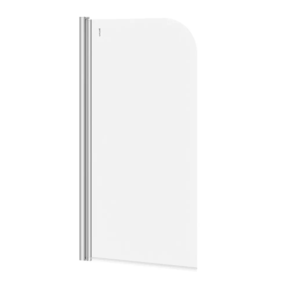Paravan de cada pivotant Cersanit Easy New, sticla 5 mm, crom, 70 x 140 cm