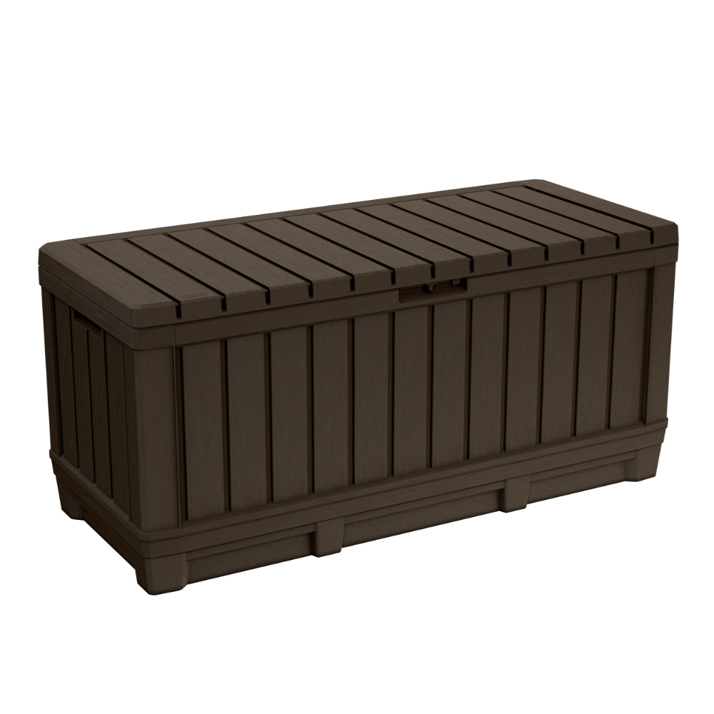 Oferte la Lada de depozitare Keter Kentwood, maro, 350 L