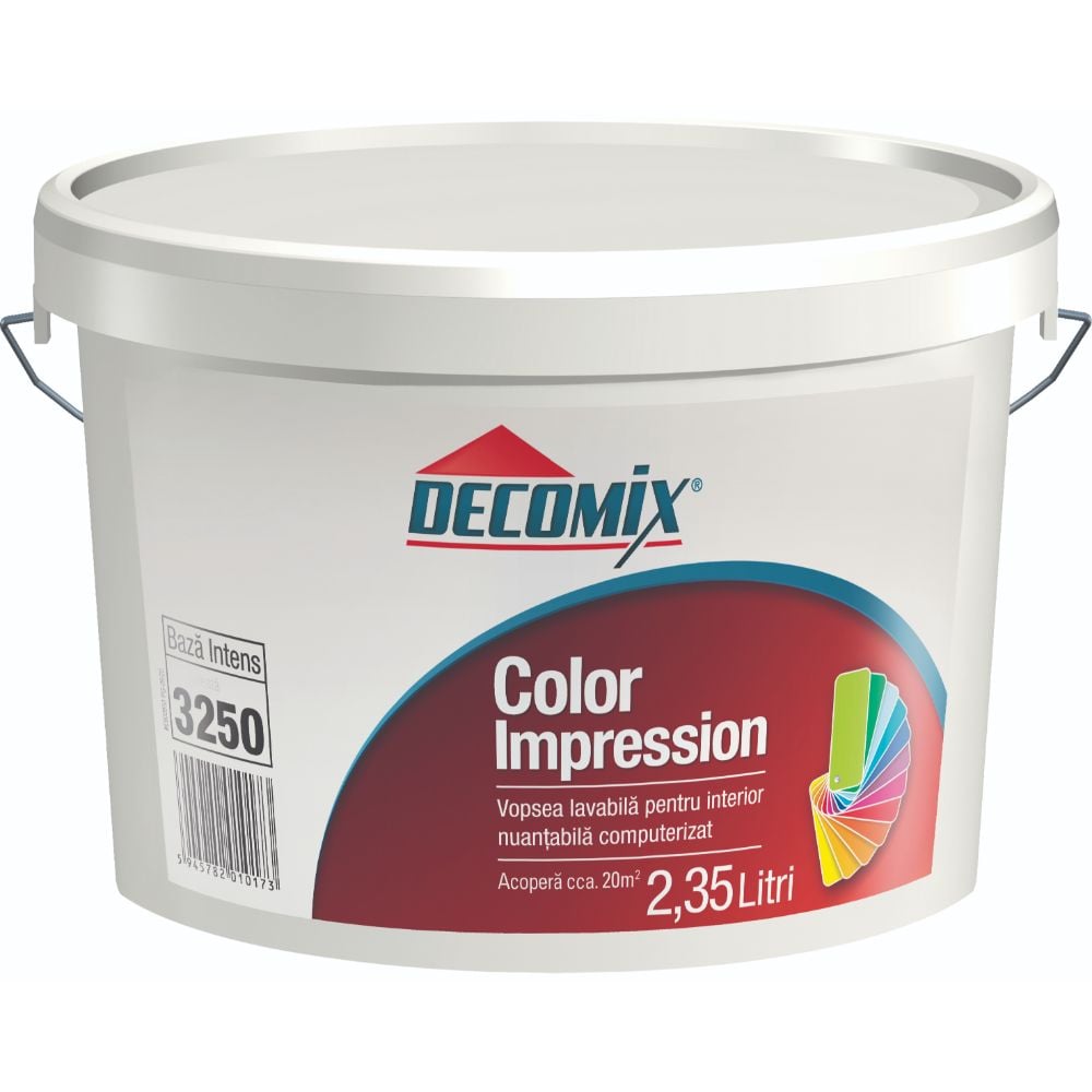 Oferte la Vopsea pentru interior, Decomix Color Impression, Baza Intens, 2.35 l