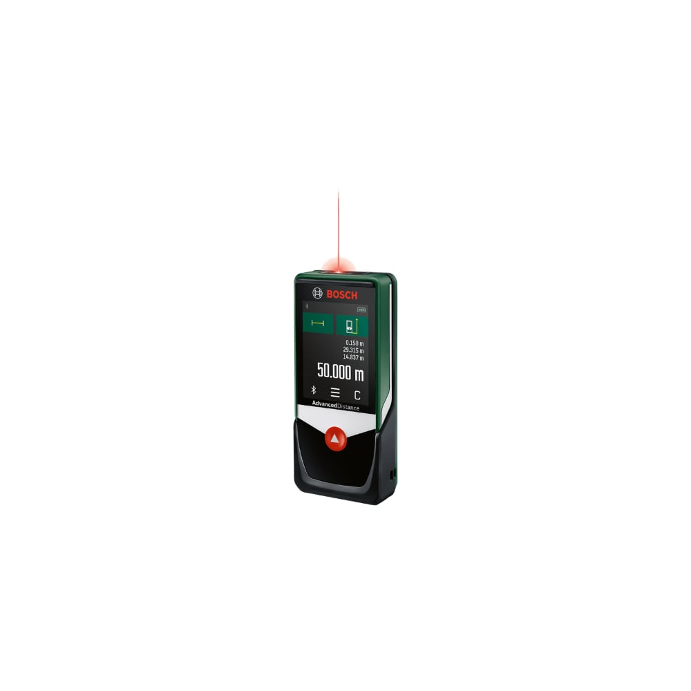 Oferte la Telemetru digital cu laser AdvancedDistance 50C Bosh, 0.05 - 50 m, deconectare dupa 5 min