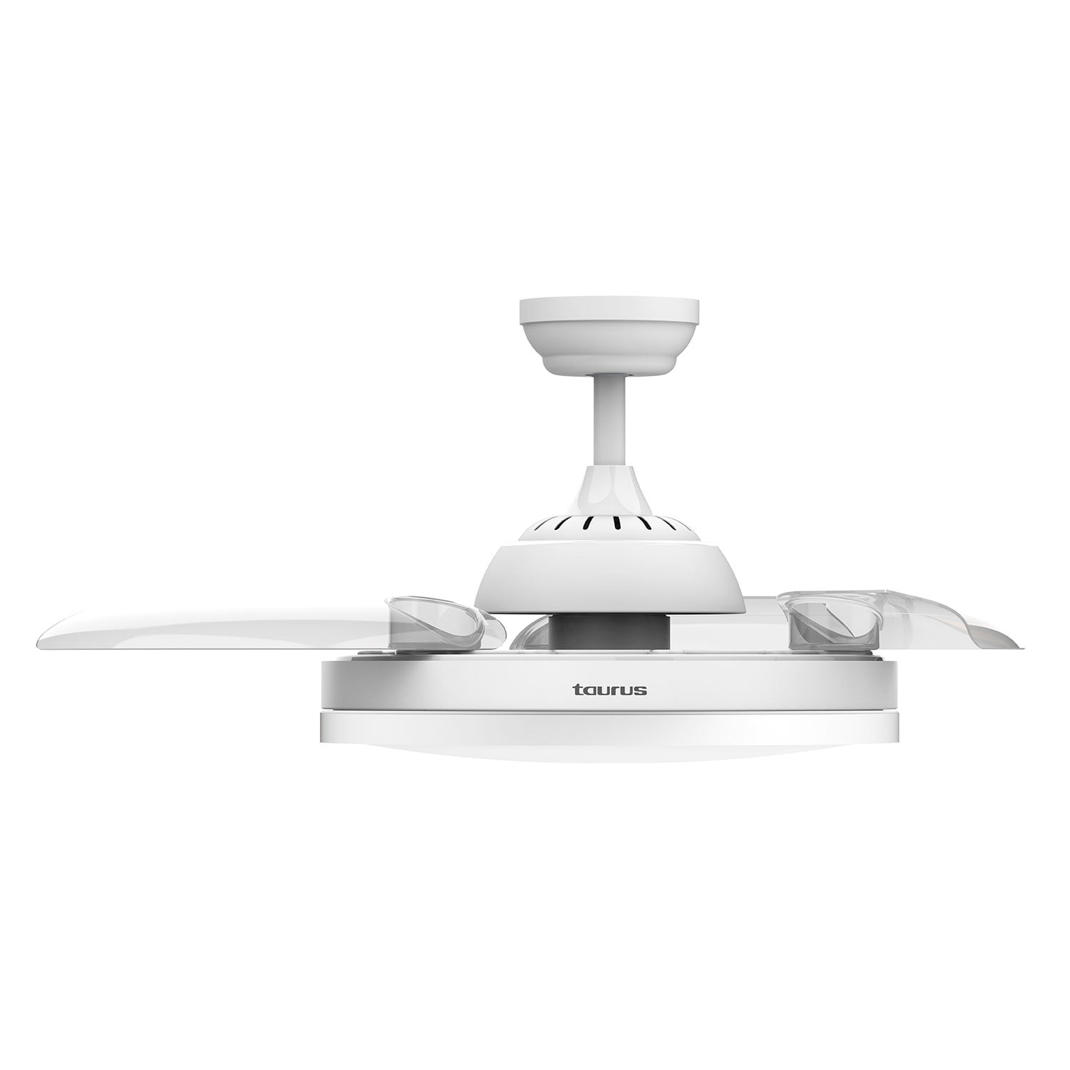 Ventilator de tavan Taurus Fresko, 40 W, lampa LED, plastic, alb, diametru 107 cm