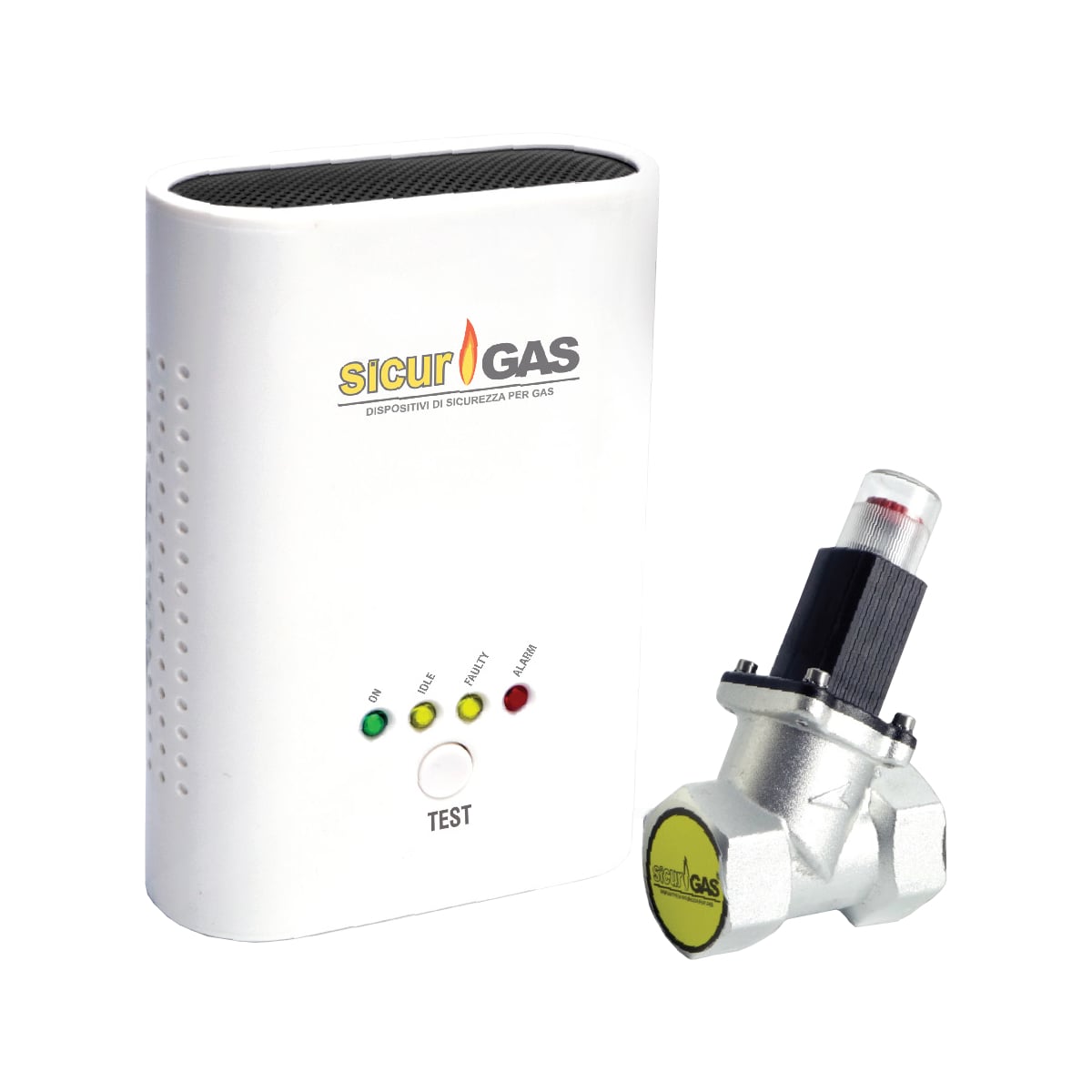 Oferte la Detector de gaz Sicurgas, cu electrovalva 1/2 inch