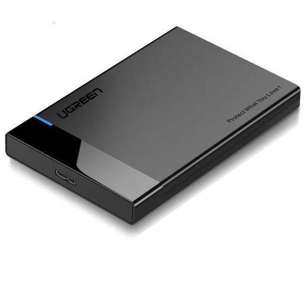 US221C, 6Gbps, USB-C, SATA III, Negru