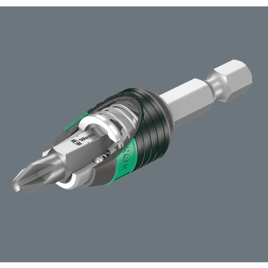 Oferte la 889/4/1 K Rapidaptor universal holder, 1/4, socket wrench adapter (black/green, for bits)
