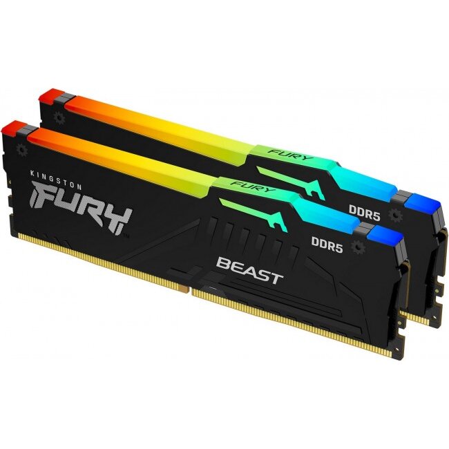 Memorie Fury Beast RGB 2x32GB 5200MHz DDR5 CL40 DIMM