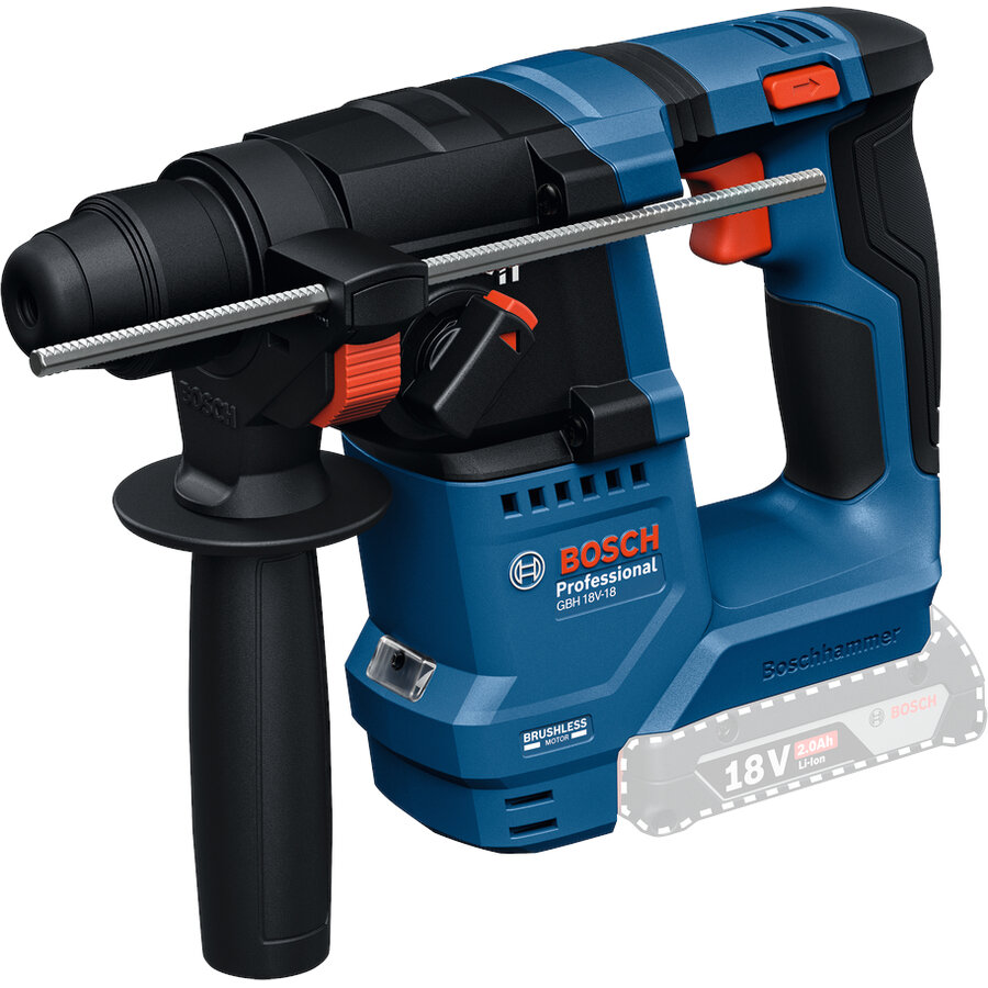 Oferte la Ciocan Rotopercutor GBH 18V-18 Solo KickBack Control Li-Ion 18V 1.5J fara Acumulator in Set