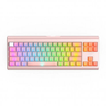 Tastatura Gaming Wired USB KB896L RGB 1.2m Roz