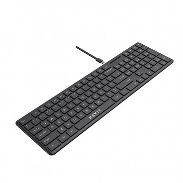 Tastatura Wired USB  KB252 USB-C 1.5m Negru