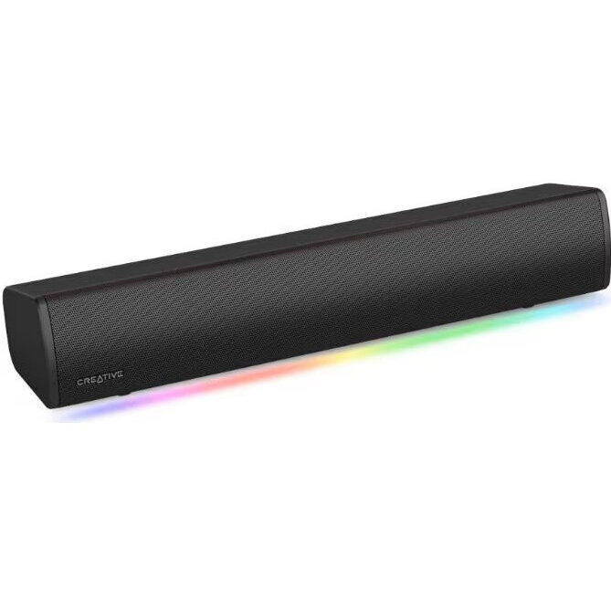 Oferte la Bara de Sunet 51MF8465AA000 Sound Blaster GS3 12W RMS Bluetooth 5.4 SuperWide RGB Negru