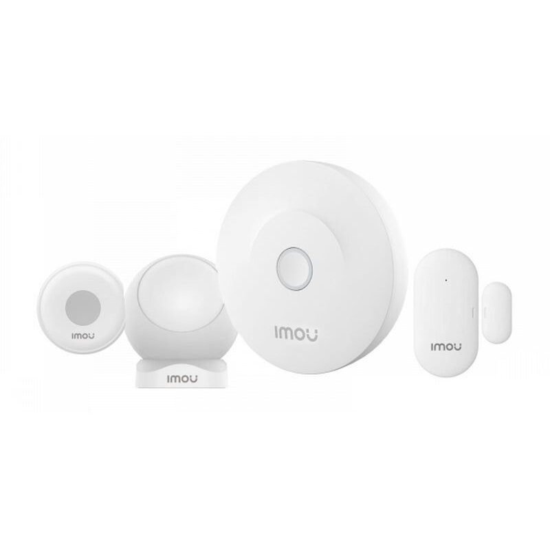 Oferte la Kit Alarma pentru Casa Gateway ZG2 + Buton Alarma ZE1 + Senzor Fereastra ZD1 + Senzor de Miscare ZP1 Wi-Fi Alb